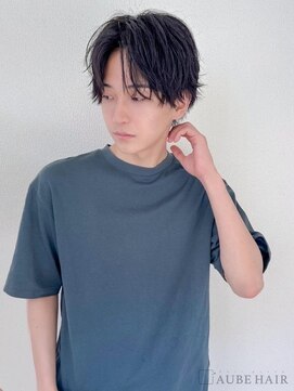 オーブ ヘアー シャノン 都城店(AUBE HAIR shanon) 20代・30代_かきあげセンターパート