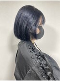 ブルーブラック×ボブ