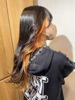 イオエ(ioe)&nbsp;前髪/アンブレラカラー/こなれミディ/イメチェン/ウェーブパーマ