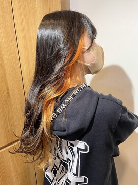イオエ(ioe) 前髪/アンブレラカラー/こなれミディ/イメチェン/ウェーブパーマ