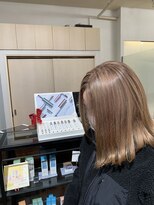 リー 甲子園(Lee) ブリーチ × まろやかブラウン