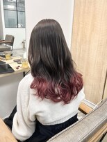 イェッカ(YECCA)&nbsp;裾のチェリーピンクグラデーション