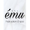 エミュ(emu)のお店ロゴ