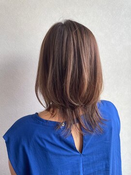 アンチ ブーン(ANTI boon) 大人レイヤースタイル×エアリーカラー