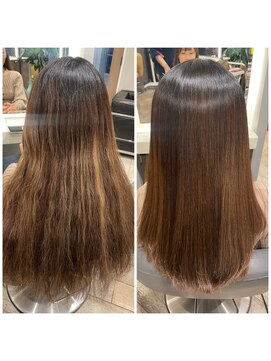 アロン(Allons Ginza) 髪質改善シルクストレート