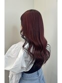 フェイスフレミング レッド×ブラック