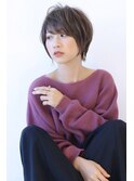 色気ある束感ショート