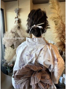 ヘアクリエイションソウル(Hair creation Sowl) 【Sowl】浴衣アレンジ