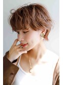 大人可愛いマッシュショート