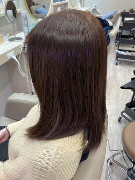 アオ 花咲町(a-o) 淡めピンクブラウン♪