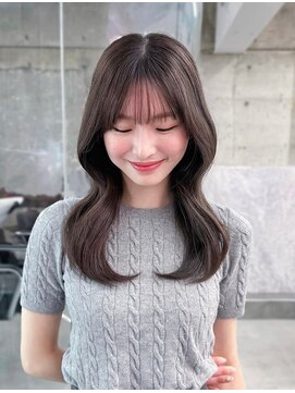 フィヴェント(Fivent) 美髪韓国レイヤーイメチェン似合わせ小顔シースルーワイドバング