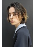 【永田】メンズミディアム×抜きっぱなし裾カラー