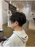 30代40代　メンズナチュラルパーマスタイル　別府/大分