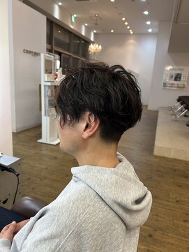 コワファースト 別府 30代40代 メンズナチュラルパーマスタイル 別府/大分