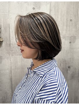 ビスポーク(BESPOKE) ハイライト＆グラデーションボブ
