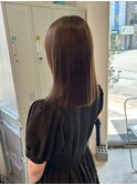 髪質改善ストレート『ash brown』