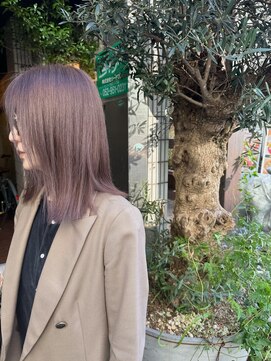 ローレン(LOREN) くびれヘア/アプリコットオレンジ/ハイライトカラー/栄/名古屋