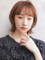 カライング(ing) 大人可愛いショートボブひし形ボブ前髪あり20代30代40代