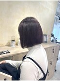 くびれヘア縮毛矯正アプリコットオレンジ夏ハイライト《用賀》