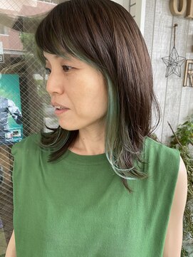 リミエ(RIMIE) #フルボ酸カラー#フェイスフレーミング#インナーカラー