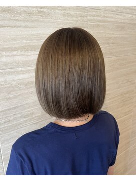 ヘアー スニップ(hair snip) 愛されグレージュ艶カラー【上桂/桂】