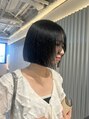 シンカ(thinka) こだわりのカット/切りっぱなしボブ/ミニボブ/ぱつつとボブ/