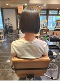 髪質改善×縮毛矯正＆切りっぱなしボブ！
