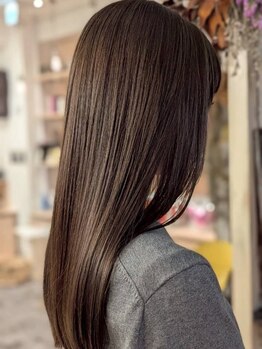 毛髪改善クリニックサロンtrico川内店【トリコ】【11月4日NEW OPEN(予定)】の写真/【11月OPEN/薩摩川内】「これ本当に私の髪?」と驚く指通りと柔らかさ。新発想の【毛髪改善】で憧れの艶髪に