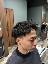 スタンドバーバー 柏(STAND BARBER)&nbsp;MEN’S HAIR/波巻ツイストスパイラル/フェザーパーマ/柏