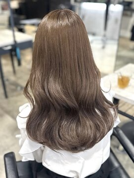 ユアーズヘア 東新宿店(youres hair) 上品な透明感ベージュ♪