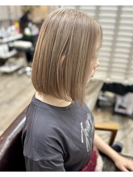 ラウラアンドロー(LAURA&RO) ミルクティーベージュダブルカラーインナーカラーケアブリーチ