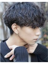 フィフス 栄(fifth) 波巻きスパイラルパーマメンズマッシュツイストスパイラルパーマ