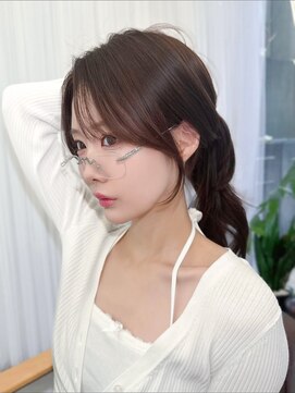 プラチナ(PLATINA) 韓国ヘア/くびれヘア/顔周りカット/レイヤーカット/顔周りカット