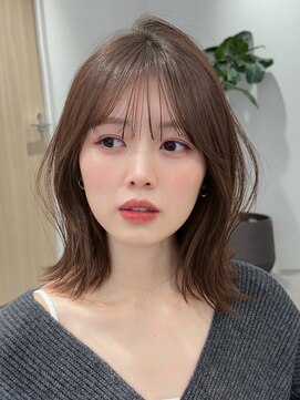 Un ami omotesando THE2【4月22日OPEN(予定)】 ミディアム・レイヤーカット・くびれヘア・髪質改善