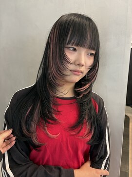 エイト プラット 渋谷2号店(EIGHT plat) 顔まわりレイヤー　ポイントエクステスタイル　3/31