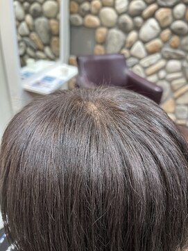 アズーア ヘアーアンドスパ(azure hair&spa) 脱白髪染め◎グレージュ