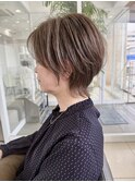 ショートカット×ひし形ショートボブ×髪質改善ウルフ×レイヤー