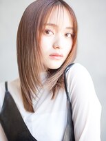 アッシュ 桜新町店(Ash)&nbsp;桜新町/レイヤーカット/ボブ/韓国ダブルカラー/白髪ぼかし