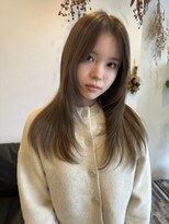マァロ(malo.)&nbsp;ハイレイヤー　ミルクティーベージュ