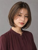 トリニティ(trinity)&nbsp;髪質改善カラー ショコラベージュ ショートボブ 豊見城