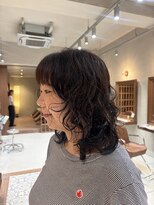オーガニックトリコ 所沢(organic+tricot)&nbsp;20代30代秋ヘア／ニュアンスパーマ／ウルフパーマ