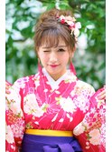 成人式★卒業式♪アップスタイル★ヘアセット