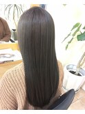 ツヤ感アッシュ
