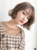 ハイトーンショートボブ