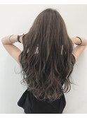 ALIVE吉祥寺透明感アッシュブラウンハイライトグラデーション