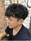 2ブロックショート×ゆるふわスタイル