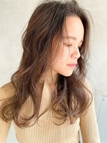 エース (ACE) ACE 透け感ベージュ×ニュアンスカール横浜