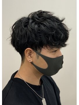 ヘアサロンルート(HAIR SALON ROUTE) マッシュ×スパイラル