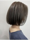 【attrape-reve】大人クール☆ツヤ感カラー×ワンカールボブ