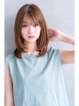 ケイト(kate) 【kate 】大宮 ココアブラウン×内巻きミディアム